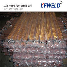 China Manufactured Copper Ground Rod, diameter 17.2mm, 3/4&quot;, 2.4m length supplier