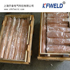 China Copper Earth Rod, diameter 16mm, length 2500mm, copper thickness more then 0.254mm supplier