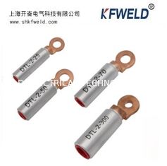 China DTL-2 Bimetallic Copper Aluminum Cable Lug, aluminium copper tubular terminals bimetallic cable lug for wire connection supplier
