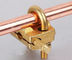 Type GUV Rod to Cable Clamp, Copper material, Good electric conduction supplier