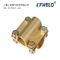 Ground Tape to Tape Cross Square Clamp, Copper material, Good electric conduction supplier
