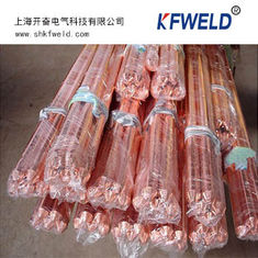 China Manufactured Copper Ground Rod, diameter 17.2mm, 3/4&quot;, 2.4m length supplier