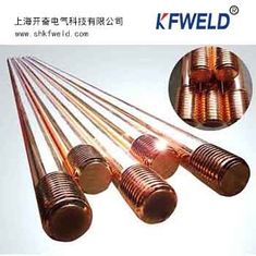 China Copper Clad Steel Grounding Rod, diameter 14.2mm, 5/8&quot;. length 1500mm, with UL list supplier