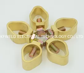 China Type G Rod to Cable Clamp, Copper material, Ground cable clamp, Good electric conduction supplier