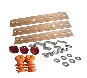 Grounding System Earthing Busbar Support, copper busbar, electric busbar system supplier