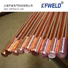 Manufactured Copper Ground Rod, diameter 17.2mm, 3/4&quot;, 2.4m length supplier