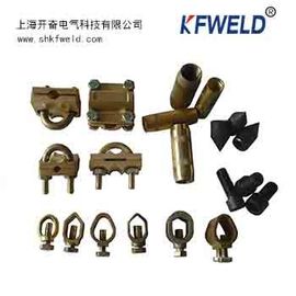 Ground Tape to Tape Cross Square Clamp, Copper material, Good electric conduction supplier