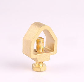 Type A Rod to Tape Clamp, Copper material, Ground cable clamp, Good electric conduction supplier