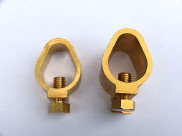 Type A Rod to Tape Clamp, Copper material, Ground cable clamp, Good electric conduction supplier