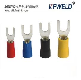 SV Fork Type Insulated Ferrule Terminal, Wire Crimp Tube Sleeve SV Fork Type  Insulated Cord End Terminals supplier