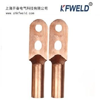 DT 2 holes Copper Terminal Cable Lug, Manufacture Copper Cable Lug Tinned Copper Lug Terminal DT Lug supplier